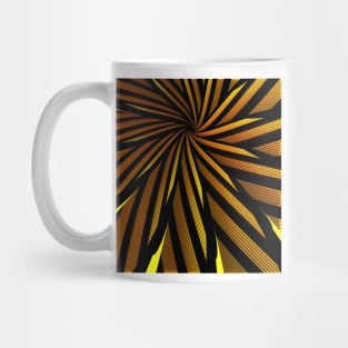 Gold/Black Spirals Mug